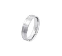 LOTUS SILVER Damenring und Herren Silber 925 ml - Design Ergonomisch