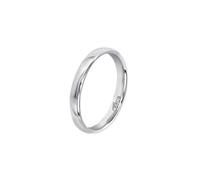LOTUS SILVER Damenring und Herren Silber 925 ml - Design Ergonomisch