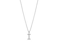 Lotus Silver Halskette LP1958-1/I Buchstabe, Einheitsgröße, Metall, Kein Edelstein