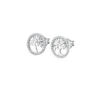 LOTUS SILVER Ohrringe Baum des Lebens LP1778-4/1 LP1778-4/1, Weiß, Einheitsgröße, Einheitsgröße, Unkostbare Metalle, Ohne Edelstein