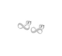 LOTUS SILVER Ohrringe LP3614-4/1 Fantasy Silber 925 Hängend Unendlichkeit Zirkonia Damen, Silber, Zirkonia