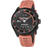 Lotus Smartwatch Herren Hybrid Connected Full D - Orange - Analoge Smartwatch 20001/6 - Vollbild, Bluetooth-Anrufe, GPS, Gesundheits- und Schlafmonitor, Bis zu 10 Tage Akkulaufzeit