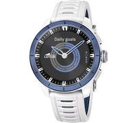 Lotus Smartwatch Herren Hybrid Connected Full D - Weiß - Analoge Smartwatch 20001/1 - Vollbild, Bluetooth-Anrufe, GPS, Gesundheits- und Schlafmonitor, Bis zu 10 Tage Akkulaufzeit