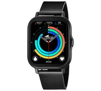 Lotus Unisex-Erwachsene Digital Smartwatch Uhr mit Edelstahl Armband 50046/1
