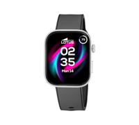Lotus Smartwatch Unisex Silikon Grau - KI-Sprachassistent, Musiksteuerung, Schritt- und Kalorienzähler, Telefon, Multisport, Herzfrequenz, Schlafmonitor 50213/1
