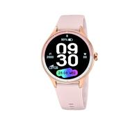 Lotus Smartwatch Unisex Silikon Rosa - IP65 wasserdicht - KI-Sprachassistent, Musiksteuerung, Schritt- und Kalorienzähler, Telefon, Sport, Schlafmonitor 50201/1