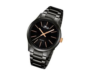 Lotus Stahl Herren Uhr L18162/2 Armbanduhr schwarz Elegant Minimalist UL18162/2