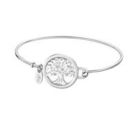 Lotus Style Armband Baum des Lebens für Damen aus Edelstahl in der Farbe Silber, Durchmesser 6,5 cm, LS2014-2/3