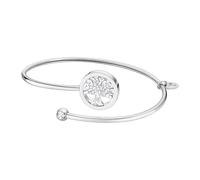 Lotus Style Armband Baum des Lebens für Damen aus Edelstahl in der Farbe Silber, Durchmesser 6,6 cm, LS2169-2/3