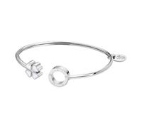 Lotus Style Armband für Damen aus Edelstahl in der Farbe Silber, Durchmesser 6,6 cm, LS2183-2/1