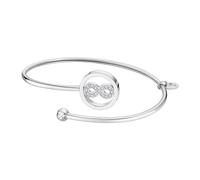 Lotus Style Armband für Damen aus Edelstahl in der Farbe Silber, Durchmesser: 66x2,5 mm, LS2169-2/4