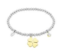 LOTUS STYLE Damen-Armband LS2171-2/1 aus der Kollektion Millennial aus Stahl, No aplica, Silber, Blauer Zirkonia