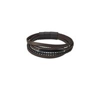 Lotus Style Herrenarmband Leder Armband de Elegantes Design,