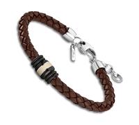 Lotus Style Armband Herren LS1814-2/4 Edelstahl silber braun Schmuck JLS1814-2-4