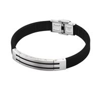 Lotus LS1521-2/2 Herrenarmband Edelstahl PU Schwarz