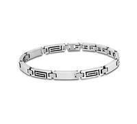 Lotus Style Edelstahl Armband LS1798-2/1 Herren Armschmuck Silber D2JLS1798-2-1 EIN schönes Geschenk zu Weihnachten, Geburtstag, Valentinstag für den Mann