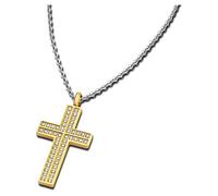 Lotus Style Halskette Damen LS1676-1/2 Edelstahl silber gold Schmuck JLS1676-1-2