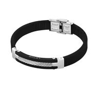 LOTUS STYLE Armband LS1522-2/2 Men In Black Edelstahl 189.00 mm für Herren