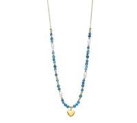 LOTUS Style Woman's Heart LS2553-1/1 Halskette aus vergoldetem Edelstahl mit natürlichen Perlen, für Damen