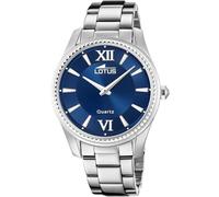 Lotus Damen Uhr Analog Edelstahl 316L Silber - Quarzwerk - Mineralglas hochresistent - 5 ATM wasserdicht 18898/D - Trendy
