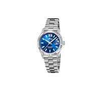 Lotus Damen Uhr Analog Edelstahl 316L Silber - Quarzwerk - Mineralglas hochresistent - 10 ATM wasserdicht - Kalender 18930/5 - Freedom Collection