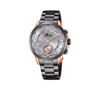 Lotus Chronograph Connected 18808/1 Hybrid Smartwatch Herren Edelstahl 316L Grau 10 ATM