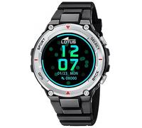 Lotus Uhr Smart Herren - Smartwatch Herren aus Kautschuk Schwarz