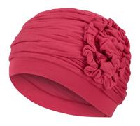 Lotus-Uni Bamboo Turban by Christine Headwear dunkelrot One Size
