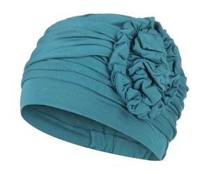 Lotus-Uni Bamboo Turban by Christine Headwear petrol One Size