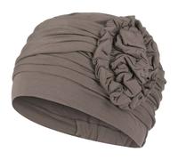 Lotus-Uni Bamboo Turban by Christine Headwear taupe One Size