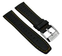 Lotus Watches 18241 Uhrenarmband 22mm Leder schwarz Lochmuster 18241/3
