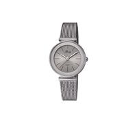 Lotus Watches Damen Datum klassisch Quarz Uhr mit Edelstahl Armband 18435/2