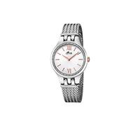 Lotus Watches Damen Datum klassisch Quarz Uhr mit Edelstahl Armband 18446/1