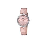 Lotus Watches Damen Datum klassisch Quarz Uhr mit Leder Armband 18462/3