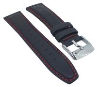 Lotus Watches Damen > Uhrenarmband 22mm schwarz Leder > 18587/1 18587