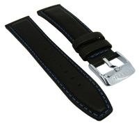 Lotus Watches Damen > Uhrenarmband 22mm schwarz Leder > 18587/3 18587