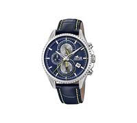 Lotus Watches Herren Chronograph Quarz Uhr mit Leder Armband 18527/3