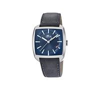 Lotus Watches Herren Datum klassisch Quarz Uhr mit Leder Armband 18519/3
