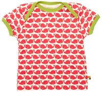 Loud + Proud Baby - Jungen Aus Bio Baumwolle, Gots Zertifiziert T-Shirt, Pink (Rosenrot ), 86-92 EU