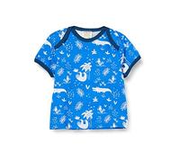 loud + proud Baby - Jungen T-Shirt Allover Print Organic Cotton T-Shirt, per Pack Blau (Cobalt Cob), 62/68 (Herstellergröße: 62/68)