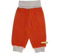 loud + proud Woll-Fleece-Hose in Rot - 55% | Größe 74/80 | Babyhosen