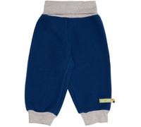 loud + proud Baby & Kinder Hose Wollfleece, GOTS-zertifiziert Ultramarine(Blau) 62/68