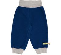 loud + proud Baby & Kinder Hose Wollfleece, GOTS-zertifiziert Ultramarine(Blau) 74/80