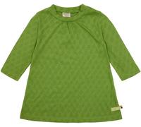 loud + proud Baby & Kinder Kleid Jacquard Strick, GOTS-zertifiziert Grass(Grün) 74/80