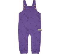 loud + proud Baby & Kinder Latzhose Strukturstrick, GOTS-zertifiziert Violet(Lila) 86/92