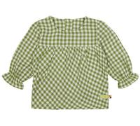 loud + proud Baby & Kinder Musselin Bluse, GOTS-zertifiziert Grass(Grün) 74/80