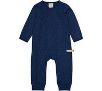 loud + proud Baby & Kinder Overall Jacquard Strick, GOTS-zertifiziert Ultramarine(Blau) 86/92