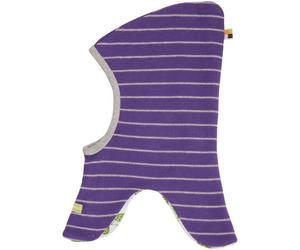 loud + proud Baby & Kinder Schlupfmütze Ringel, GOTS-zertifiziert Violet(Lila) 62/68