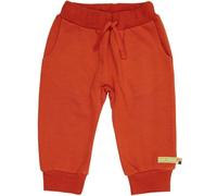 loud + proud Baby & Kinder Sweathose, GOTS-zertifiziert Terracotta(Orange) 74/80
