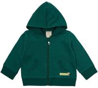 loud + proud Baby & Kinder Sweatjacke, GOTS-zertifiziert Bottle(Grün) 74/80